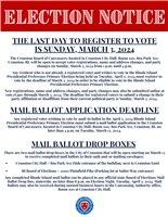 City of Cranston Election Notice
